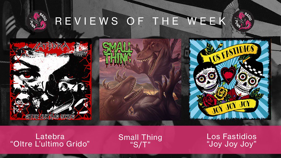 RADIOPUNX's tweet photo. ITA: #Recensioni della settimana! I nuovi album di #Latebra, #SmallThing e @LosFastidios91: https://t.co/LBuclrH7W3
ENG: #ReviewsOfTheWeek! New albums by Latebra, Small Thing and Los Fastidios! Read the reviews here: https://t.co/DlGgGyNp8K https://t.co/YoDO8kkQQz