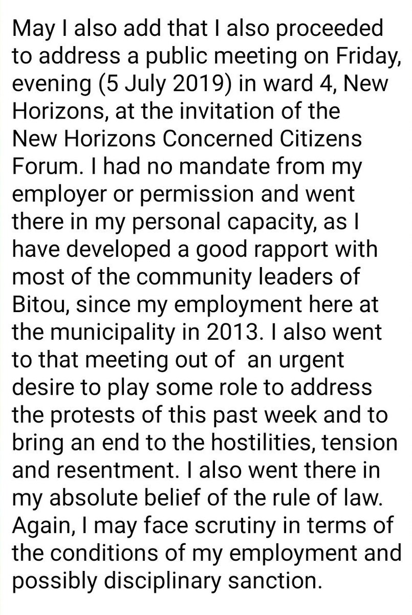 MrCow_man's tweet photo. [OPEN LETTER] 1/2

In his personal capacity, Bitou Municipal S/P, Manfred Van Rooyen pens an open letter to the ANC's Regional &amp; Provincial leaders "to give leadership, something that are (is) generally so sadly lacking in our country..." after this week's #PlettProtest
#sabcnews https://t.co/LJdQvKjsx2