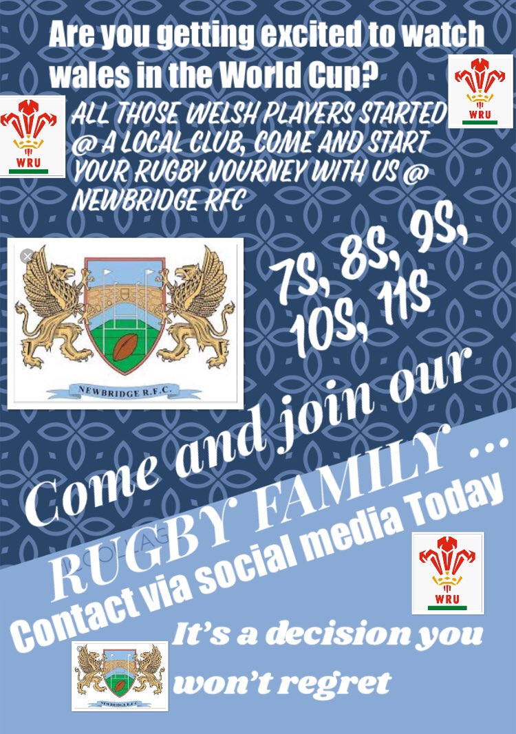 Newbridge RFC Titans (@newbridgetitan1) on Twitter photo <a href="/RhiwSyrDafydd/">Rhiw Syr Dafydd</a> come and start your rugby journey <a href="/newbridgerfc/">Newbridge Rugby</a> .. @VikingsMinis @RugbyTsunami @Newbridge_U11s <a href="/NewbridgeH/">Newbridge hurricanes</a> <a href="/NRFC_tornadoes/">Newbridge Tornadoes U15's</a> <a href="/RhiwSyrDafydd/">Rhiw Syr Dafydd</a> come and start your rugby journey <a href="/newbridgerfc/">Newbridge Rugby</a> .. @VikingsMinis @RugbyTsunami @Newbridge_U11s <a href="/NewbridgeH/">Newbridge hurricanes</a> <a href="/NRFC_tornadoes/">Newbridge Tornadoes U15's</a>