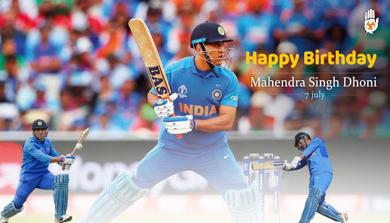 Wishing Mahendra Singh Dhoni a  very happy birthday. 