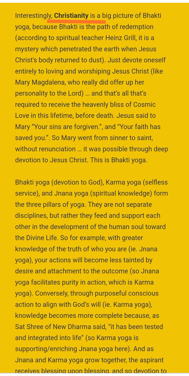  http://yogafromtheheartcanada.com/devotion-yoga-articles/what-is-bhakti-yoga/Appropriation of  #BhaktiYoga by  #MissionaryMafia &list of target projs #FakeTemples Dear  @DrSJaishankar  @MEAIndiaHow are these fraudsters getting visas to appropriate our religion & do conversions?Cheating Hindus in saffron robes ? #JoshuaProject5/n