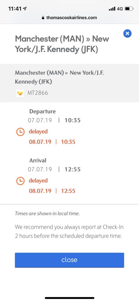 Adam_DXB10's tweet photo. @ThomasCookCares Yep still delayed 24hrs 🙈 https://t.co/Z272XIDHq3