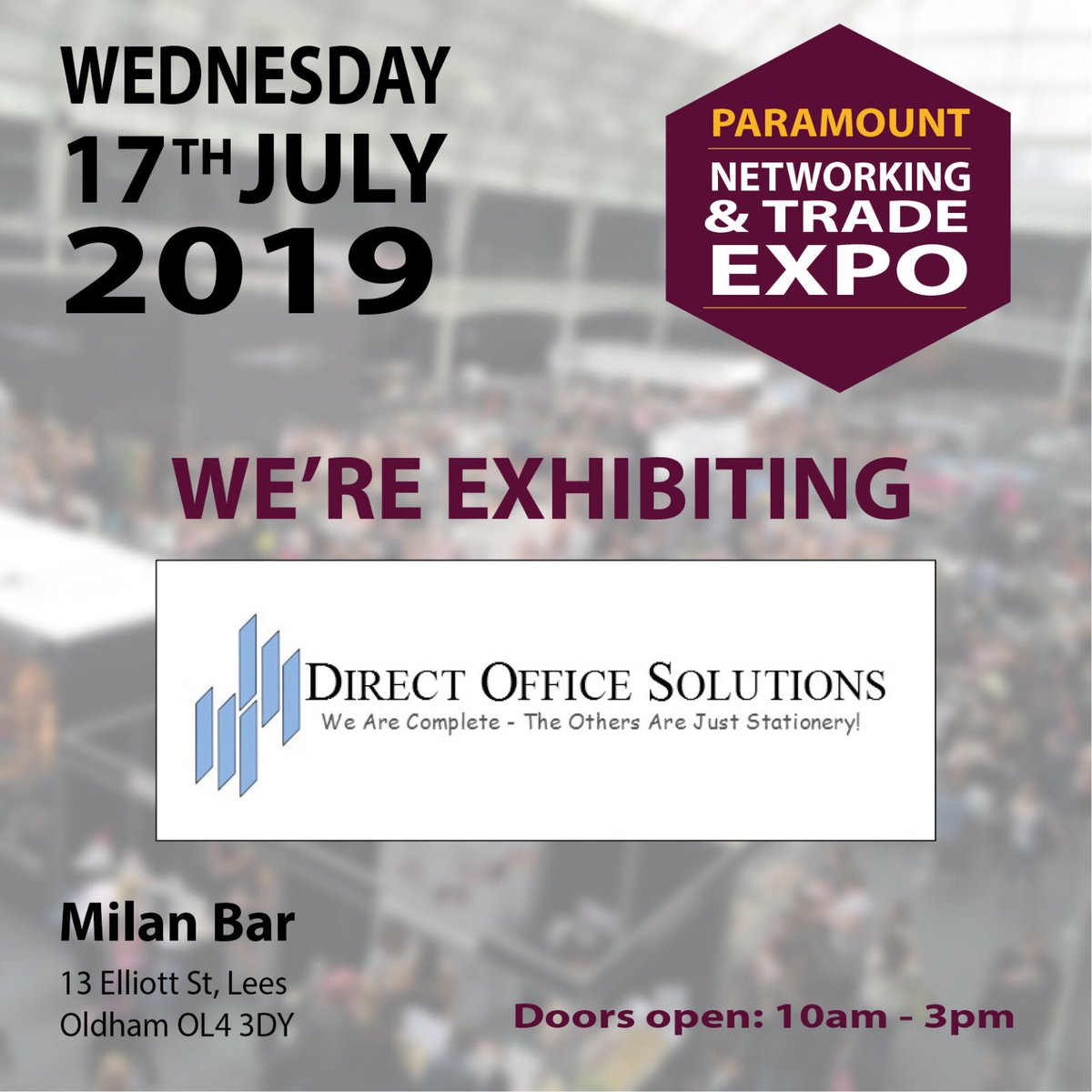 Come along to <a href="/MilanBarLees/">Milan Bar</a> and have a chat with us, plus meet other local suppliers - We all offer various services &amp; we love to work &amp; support other local businesses in the area ! #OldhamHour #BoltonTweetUp #Bury #business #NETWORKMARKETING #SMEUK Hope to see you all there...