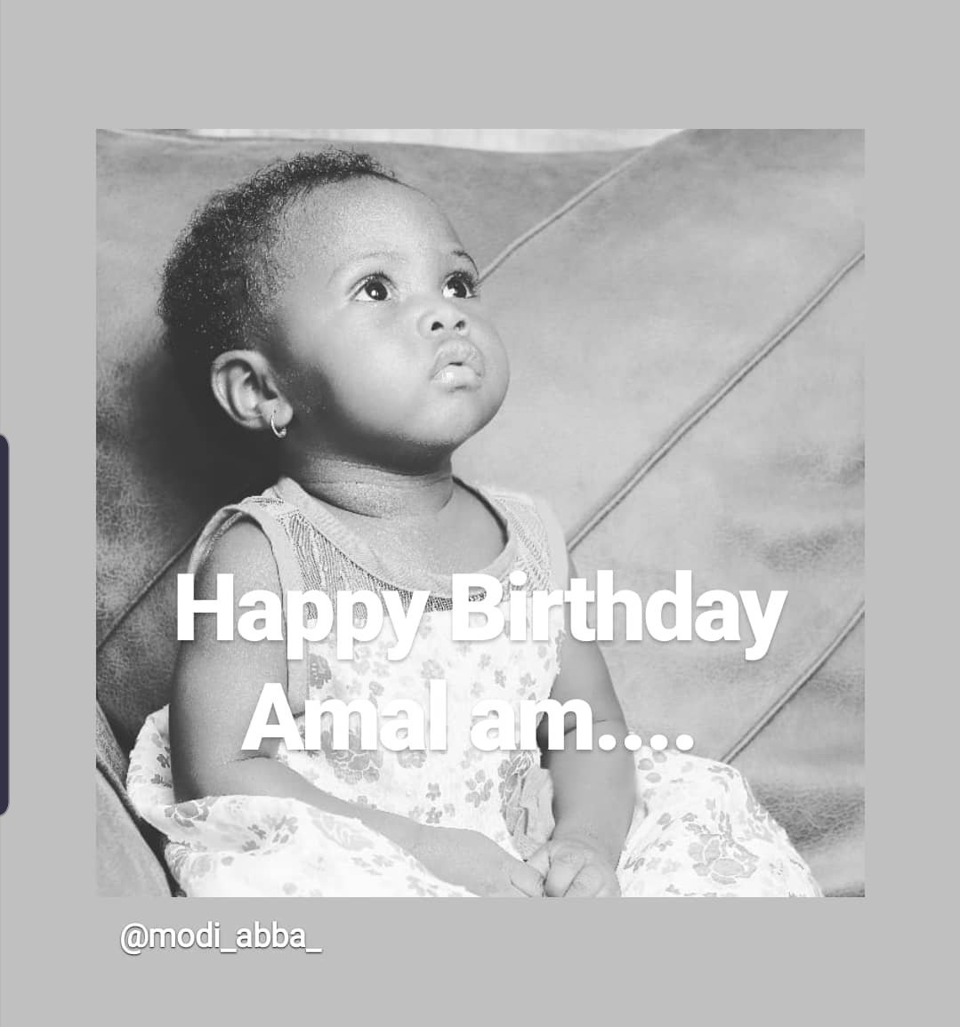 modiabba's tweet photo. Happy Birthday my baby gal... Just like yesterday. Watching you grow is very exciting. Daddy loves you 😘😘😘😘 https://t.co/hlQb75G97T
