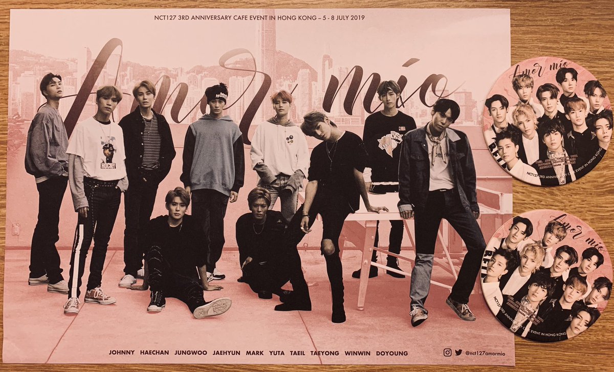 Nct127 3rd❤️ <a href="/nct127amormio/">NCT 127 3RD ANNIV CAFE EVENT IN HK</a> 
#Jaehyun #Johnny  #Taeil #Doyoung #Yuta #winwin #nct #nct127 #marklee #ncthk #ten #taeyong #nct127hk #泰容 #taeyonghk #nctzen #nctu #엔시티127 #jungwoo