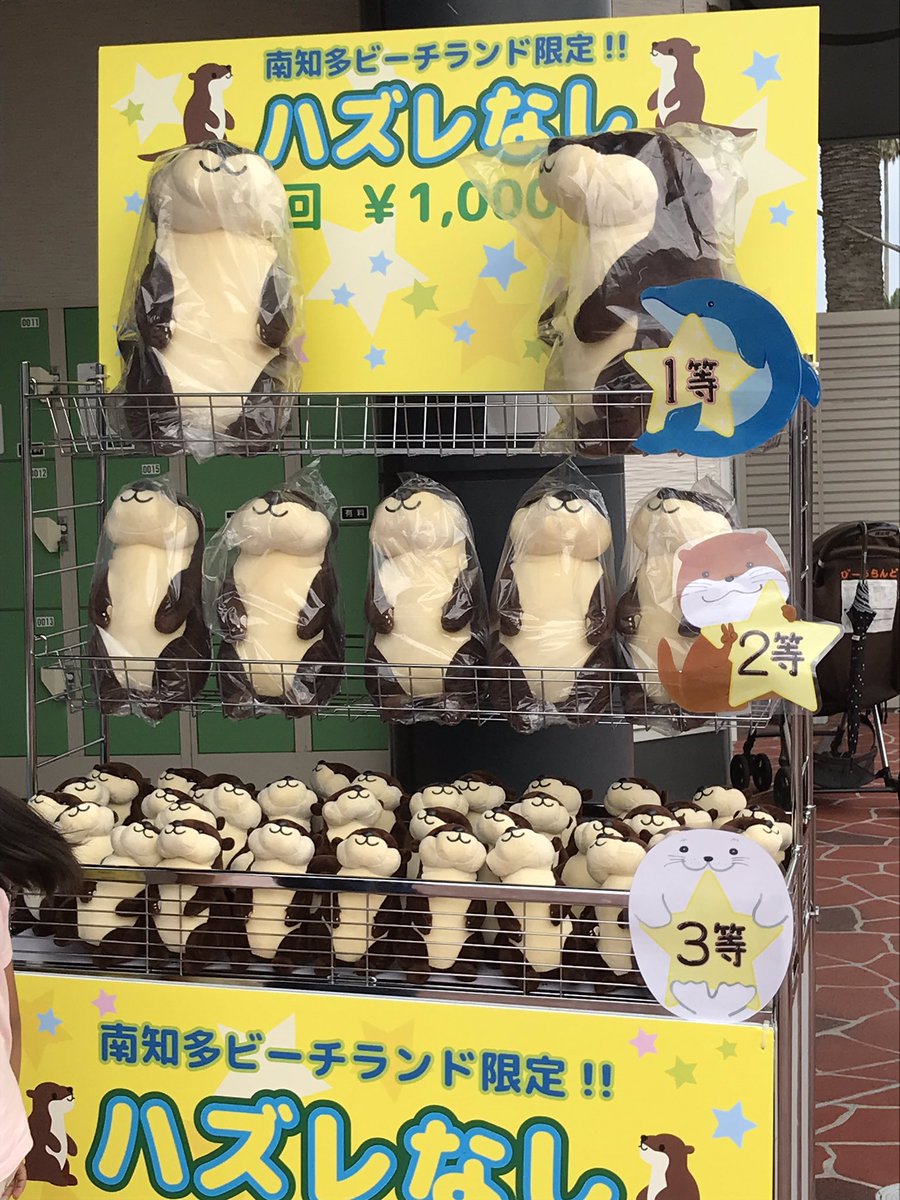 南知多ビーチランド 限定❣️❣️ #カワウソ ぬいぐるみ
