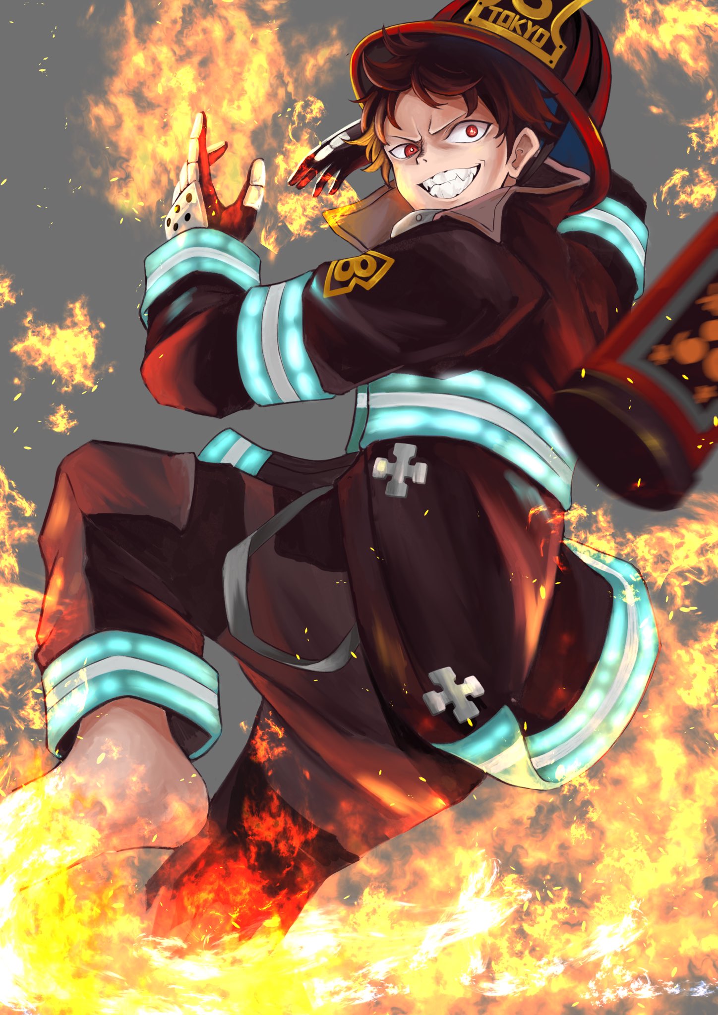 沼黒 森羅日下部かっくぃい 炎炎ノ消防隊 T Co Oi0fecgnkb Twitter