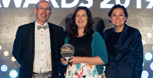InsideAtkins's tweet photo. Congratulations Hollie Fisher - 'Rising Star' at the Ground Engineering Awards! 👏 

https://t.co/DRcHi5eu0A

#GroundEngineeringAwards https://t.co/HBaZO6Qr6k