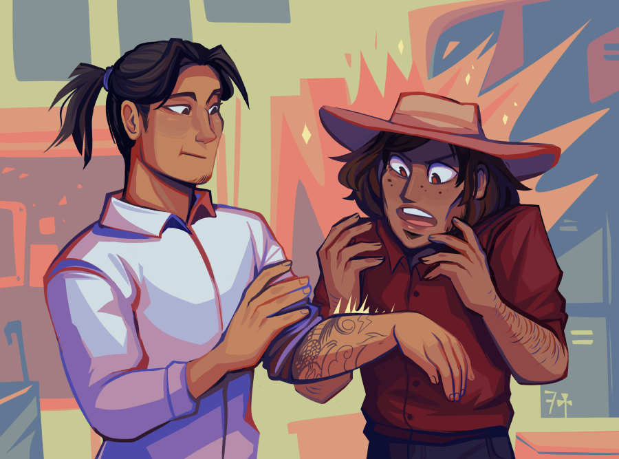 [overwatch] baby's first ever #mchanzo drawing (circa 2016), now with color :P

Cool Tattoo Bro 