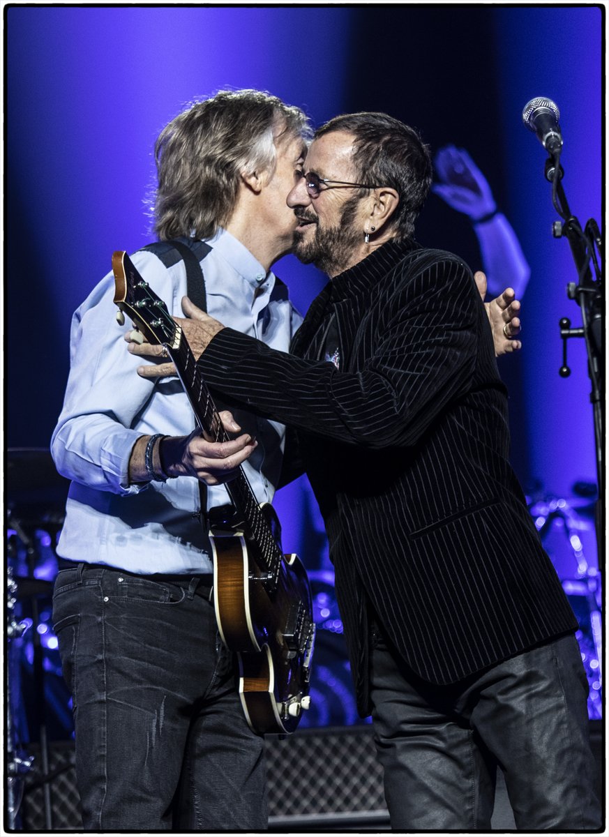 Happy Birthday to the best drummer in the world. Have a great one <a href="/ringostarrmusic/">#RingoStarr</a>. Love, Paul