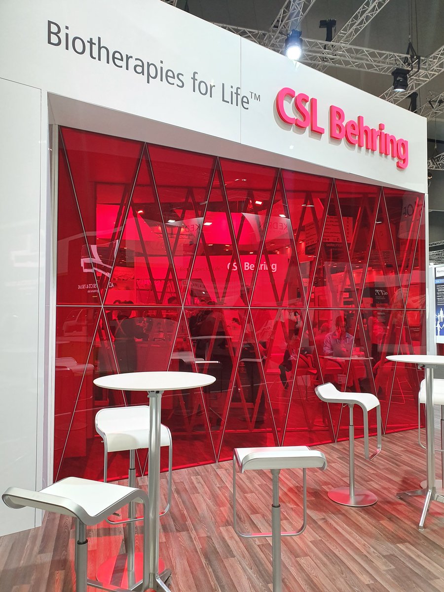 LathaTweets's tweet image. Always and forever proud to.be working for the best employer in the world... #CSLBehring #savinglives Booth at #ISTH2019 ... We as a whole team are driven by promise 💉💊