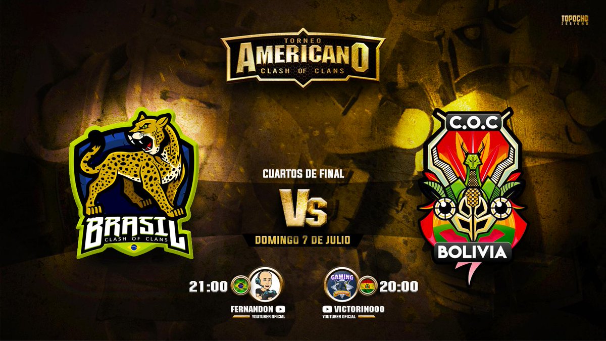 Iae Galera blz ?? Preparados para mais uma live TOP ? 
HOJE a partir de 21:00hs tem mais uma guerra da seleção brasileira pelo TORNEIO AMERICANO - BRASIL vs BOLIVIA !!! VALE VAGA NA SEMI FINAL  :) #GOBRASIL
Espero vocês na live !! TMJ
