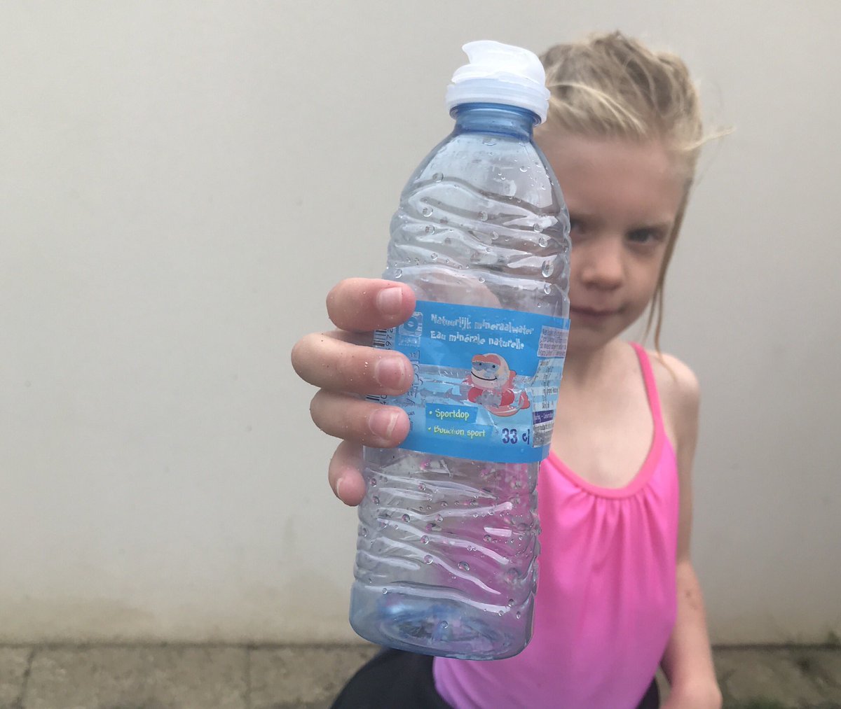 My daughter rescued this #plastic bottle 50m out to sea when surfing today. Do we call this plurfing? Let’s hope this doesn’t have to become a thing. #litter #plasticpollution #nextgeneration #yearofgreenaction #iwill4nature