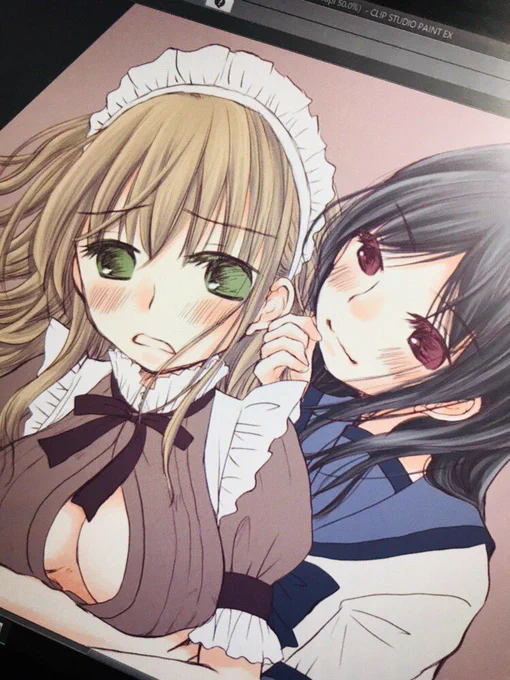 わたしの日曜日はまだ終わらないのね…(もう少し色塗りがんばる…🤤🤤) 