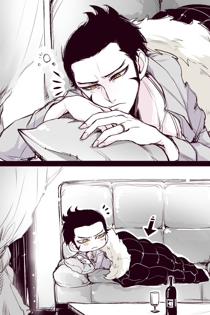 人畜無害 新婚ルーキー鰐鷹 別に愛なんてない結婚生活のはずなのにちょっとドキッとしてしまった瞬間的な ソファで寝落ちして起きたら相手のコートがかかってた ベッドに運んだり 起こしたりはしない T Co Yktsstwldb Twitter