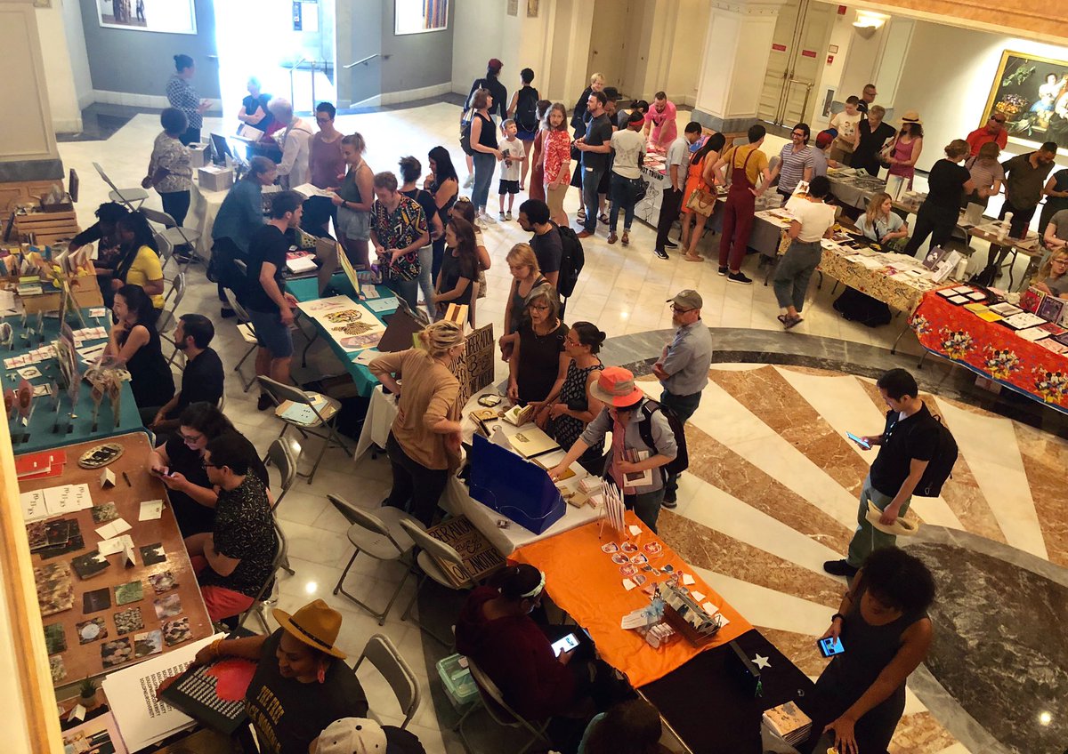dcartbookfair's tweet photo. Join us at the @michaelnatkin for the #DCArtBookFair2019! Over 50 artists and lots of fun art to see! 💕 https://t.co/tDaXbtOs6a