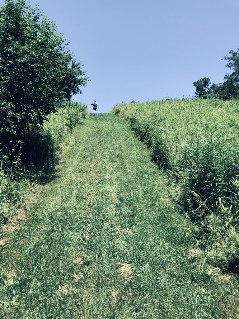 lordkatherine's tweet photo. To remind ourselves of what we just signed up for again we headed out to beautiful #pinehurstlake to do one loop of the #runforthetoad course...eerr.. yes skeleton hill .. forgot how nuts that was, but wore appropriate socks for it. 3 months to the race! #trailrunning 🌸🌿🌳🙏 https://t.co/09sNF9I7ir