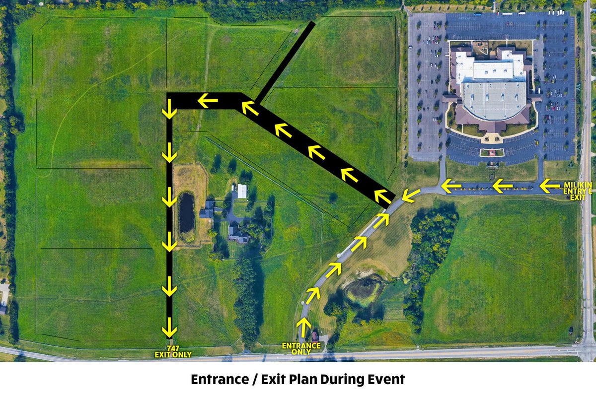 As you enter and leave our event, we will have Butler County Deputies and Volunteers assisting with the flow of traffic, however your patience and understanding of our traffic patterns will help us keep everything moving and everyone safe. #LightUpLiberty