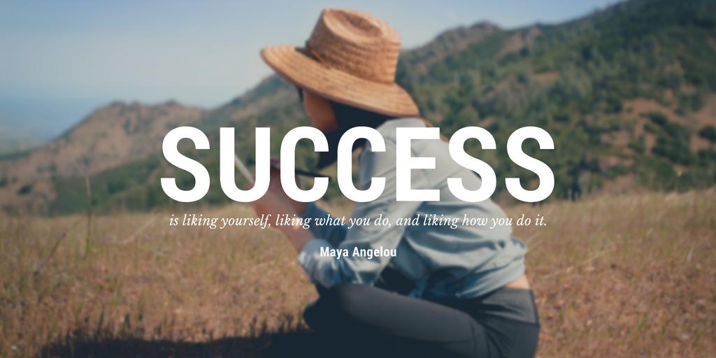 "#Success is liking yourself, liking what you do, and liking how you do it."
#MayaAngelou

#quote #inspire