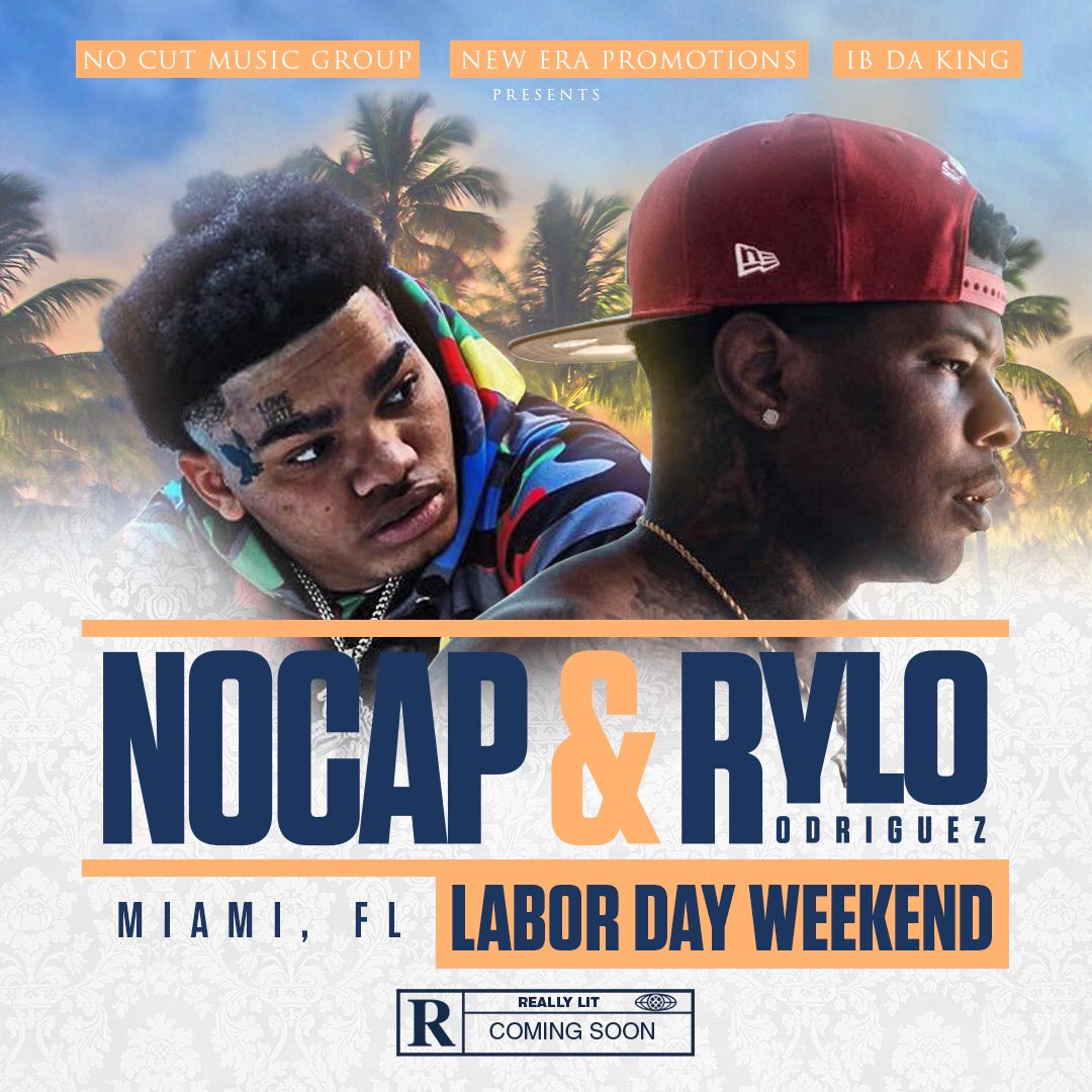 NewEraValennn's tweet image. It’s Up!!!! 🤭 Labor Day Weekend @NoCap @RyloRodriguez In The City! 🔥🔥🔥 More Info Coming Soon! #SoldOutEvent