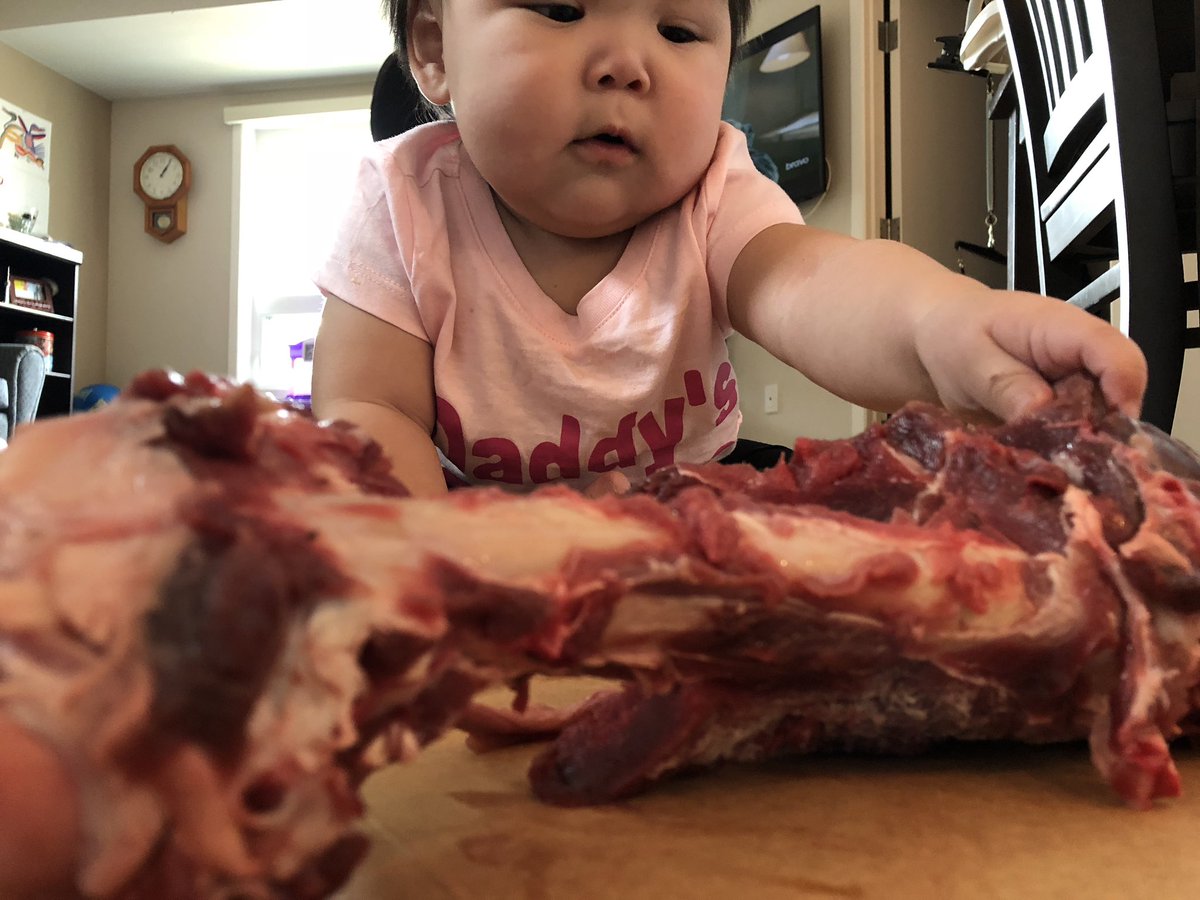 Jordan Kunni On Twitter My Grandmother Always Fed Little Babies Raw Caribou Meat She Said Little Kids Love Soft Meat My Panik Loved It I Have Yet To Feed My Son It S