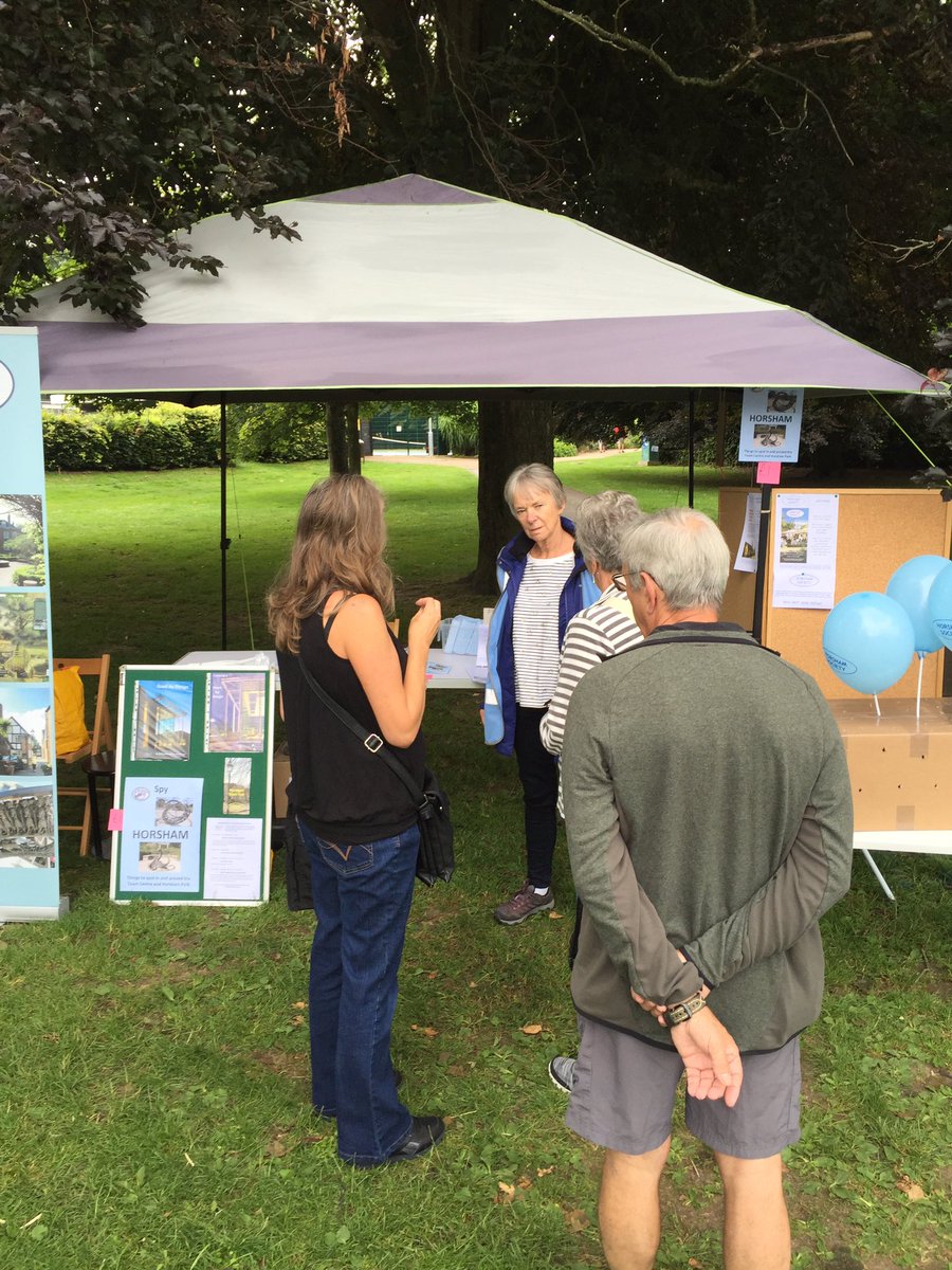 Busy Funday afternoon at Horsham Park