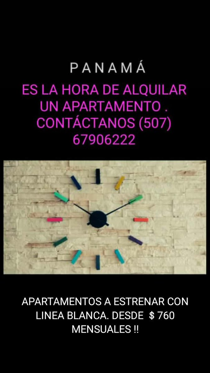 elportalpanama's tweet photo. APARTAMENTOS EN ALQUILER !!
@PublicatePTY https://t.co/6fadXB7UC2