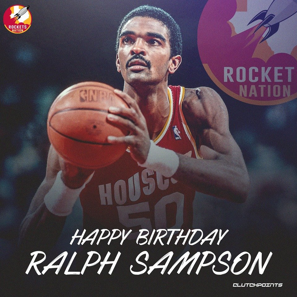 Join Rockets Nation in wishing former 4x All-Star, Ralph Sampson, a happy 59th birthday!   