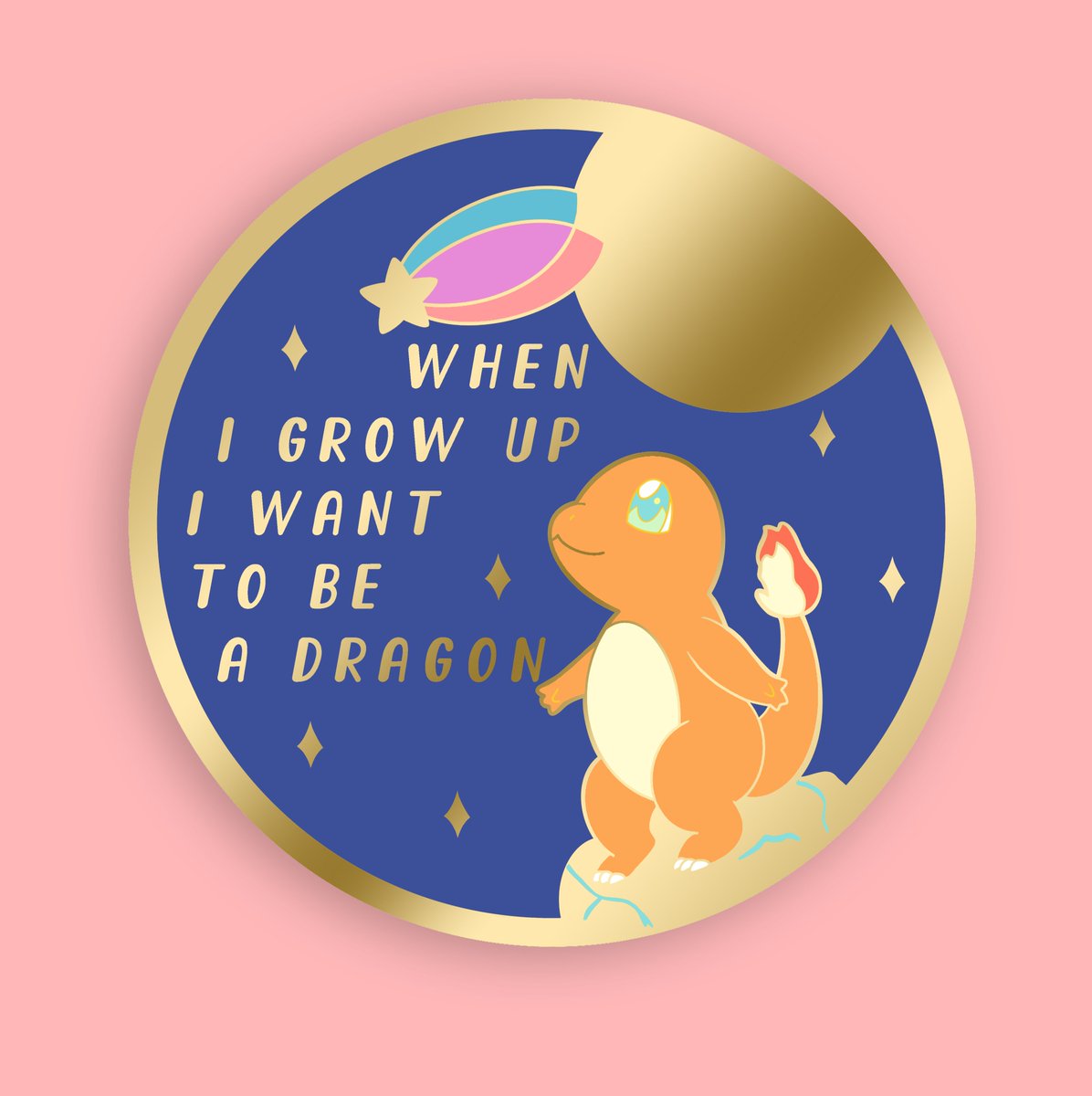 KewaiiStudio's tweet photo. This Charmander design is part of my new Enamel pins KS campaign! Do you like it? Get it here: https://t.co/C3GpQHmMXv #pingame #enamelpins #pokemonpins https://t.co/NuwUQUf6qL