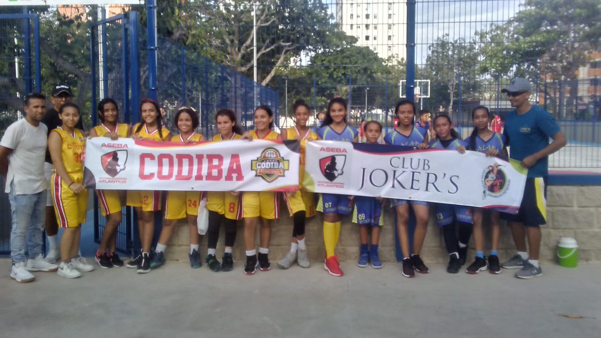 AsebaDel's tweet photo. TI Torneo de Baloncesto ASEBA 2019 este fin de semana le tocó a la categoría U13. Club Codiba vs Club Jokers https://t.co/YfuM1u2MoQ