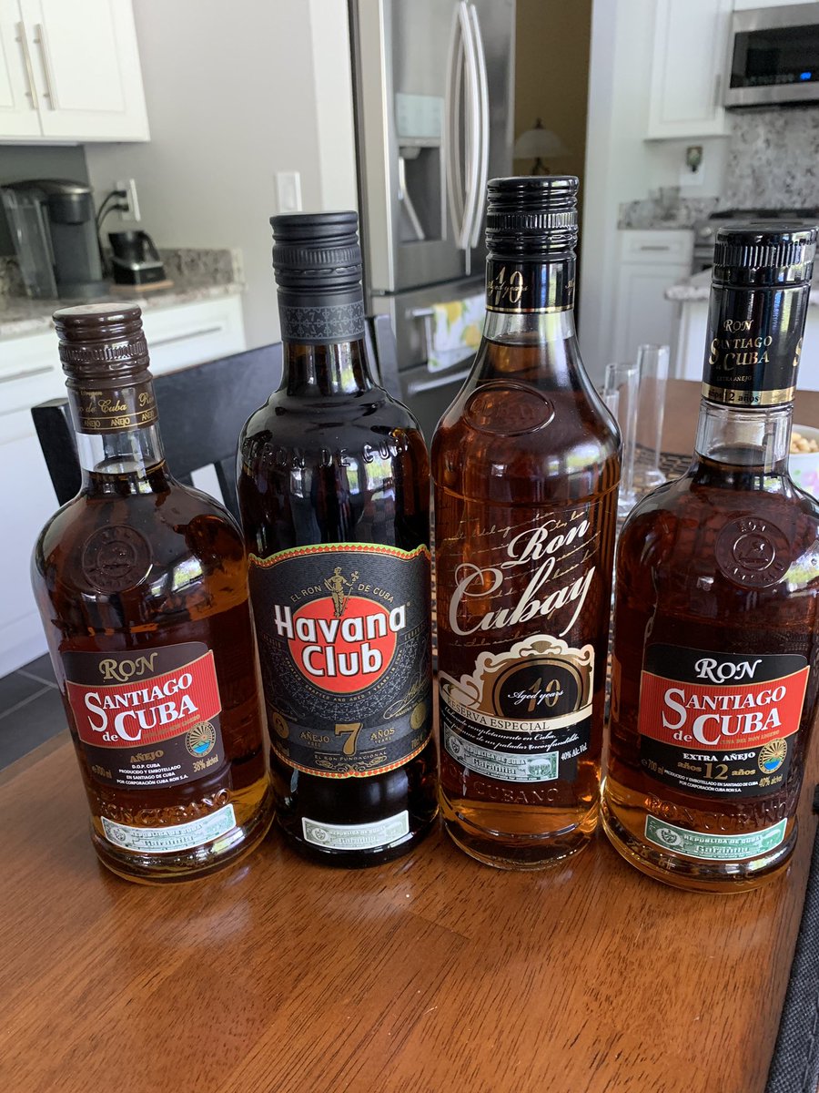 CheersWFFF's tweet photo. Lucky Team #wfff for scoring authentic #CubanRum during a trip to Cuba! The official tasting was a success! ๐ฅ๐ฅ๐ฅ๐ฅ Great trip! https://t.co/awYI3pJK8o