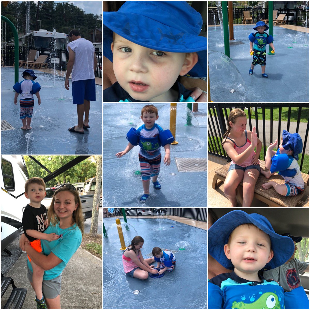 halderstewart's tweet photo. Great week camping with my boys and our Huddleston “framily”❤️ #summercamping2019🏕❤ #pigeonforge #makingmemoriestogether #timeslowsdown https://t.co/tbAtQ6zgvE