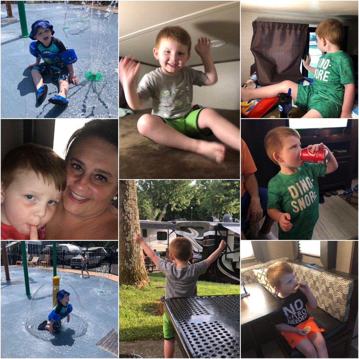 halderstewart's tweet photo. Great week camping with my boys and our Huddleston “framily”❤️ #summercamping2019🏕❤ #pigeonforge #makingmemoriestogether #timeslowsdown https://t.co/tbAtQ6zgvE