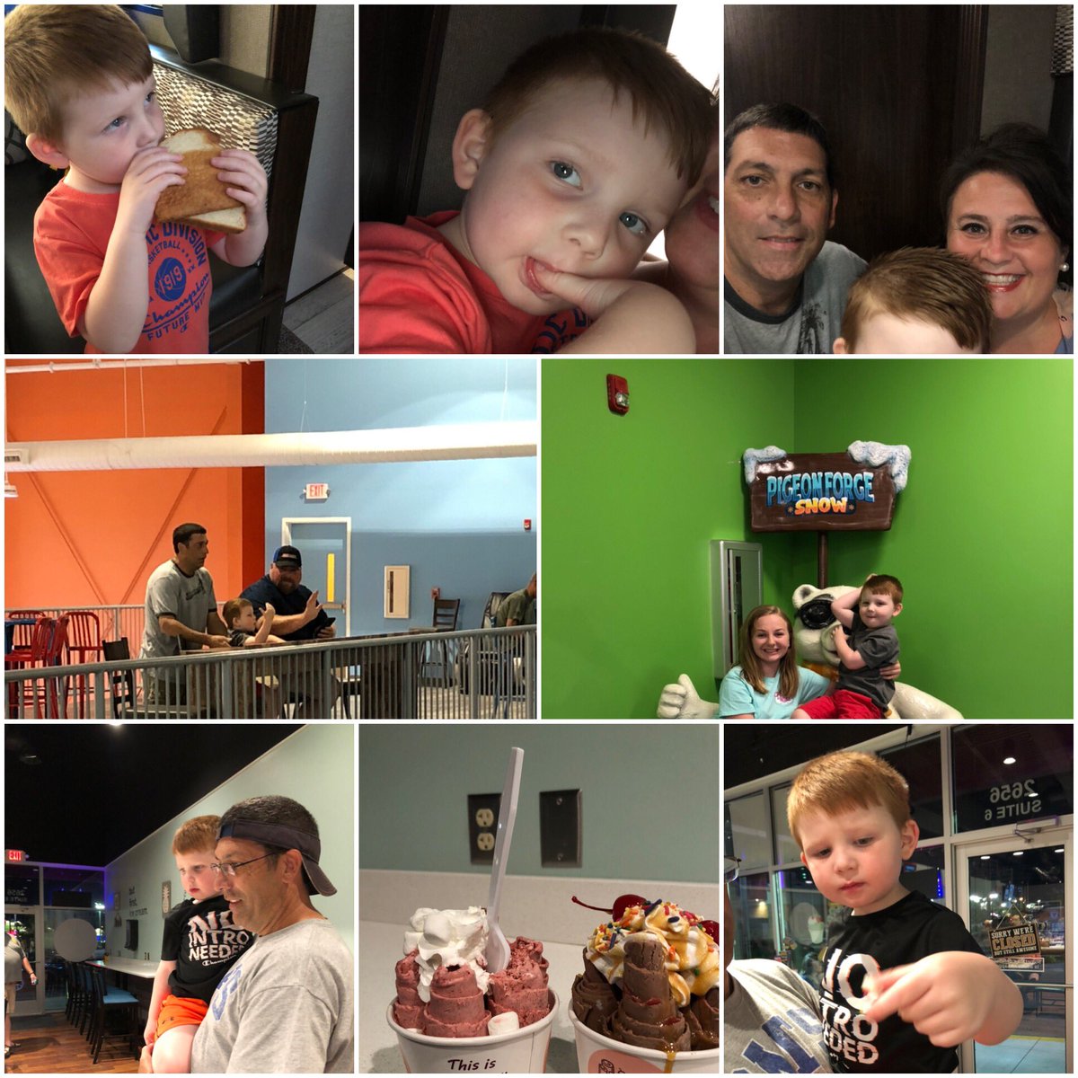 halderstewart's tweet photo. Great week camping with my boys and our Huddleston “framily”❤️ #summercamping2019🏕❤ #pigeonforge #makingmemoriestogether #timeslowsdown https://t.co/tbAtQ6zgvE