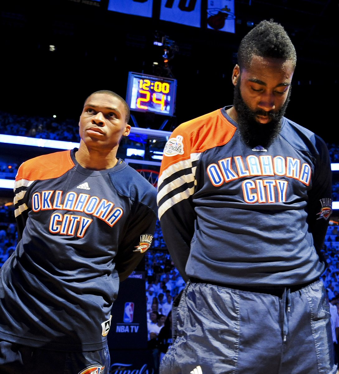 BleacherReport's tweet photo. Rival execs have pinpointed the Rockets as a “likely suitor” in a potential Russell Westbrook trade, per @sam_amick and @BDawsonWrites

Brodie ✖️ Beard reunion? https://t.co/T4H6zEZNPf