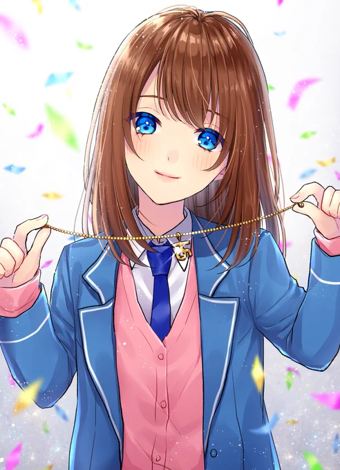やっと逢えたね、君を待ってた!
(アニメ転校生あんずビジュバレ注意) 
