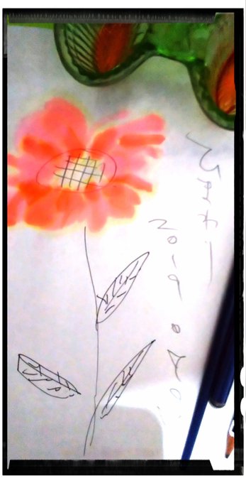 ひまわりの葉っぱが全くわからなかった。#向日葵 