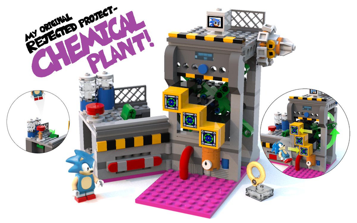 Viv on Twitter: "Curious about my old concepts for the #LEGO #Sonic Mania project? Wonder no longer with Chemical Plant! out main build on #LEGOIdeas at the link below -