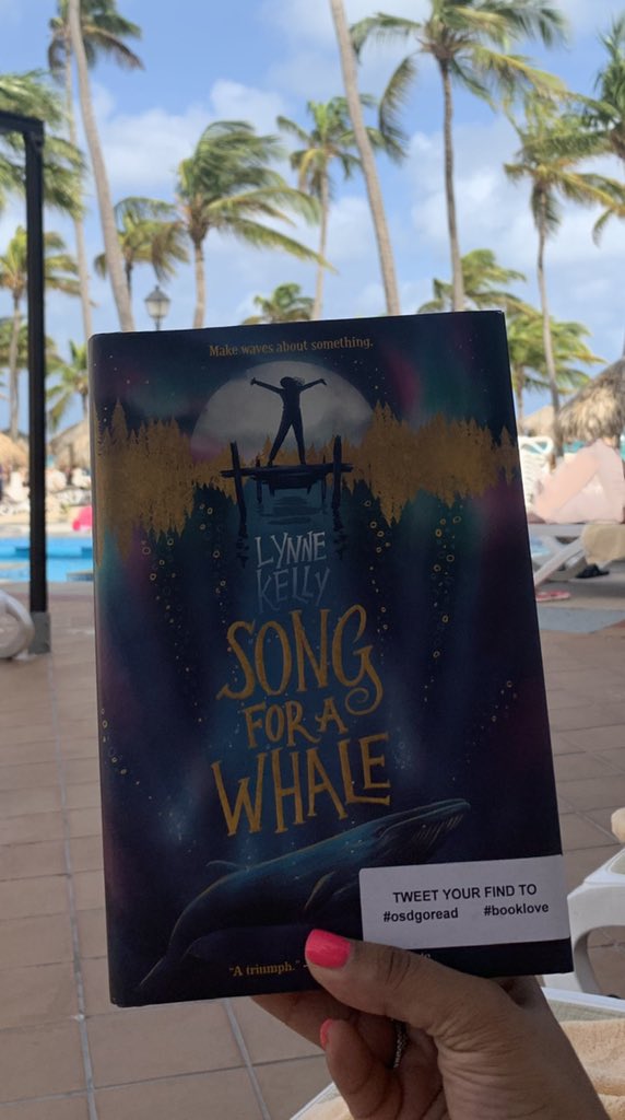 Can’t wait to dive into this book and the crystal blue waters here in sunny Aruba!  #osdgoread #booklove