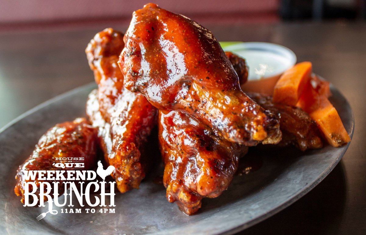 Weekend Brunch @ The 'Que 🤤😝 Join Us At Either Location For Brunch 11am-4pm 
.
houseofque.com