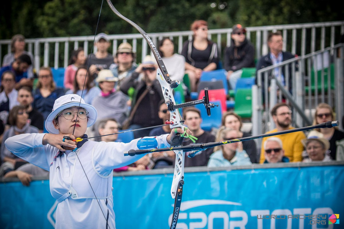 NEWS. Eighteen-year-old An San 🇰🇷 books Moscow ticket with impressive victory at debut international. 
#WCBerlin #archery 🏹🎯 worldarchery.org/news/172090/ei…