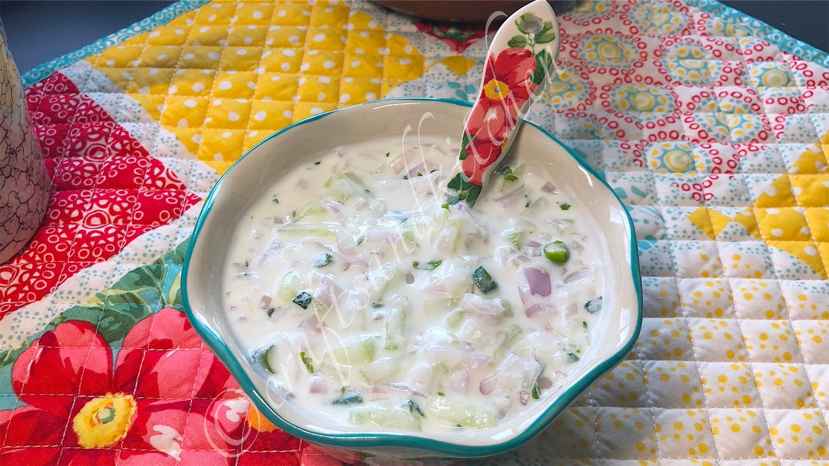 crafts_kitchen's tweet photo. Onion cucumber raita 
https://t.co/AcWpxFcQvY
#raita https://t.co/D051HYAL2Z