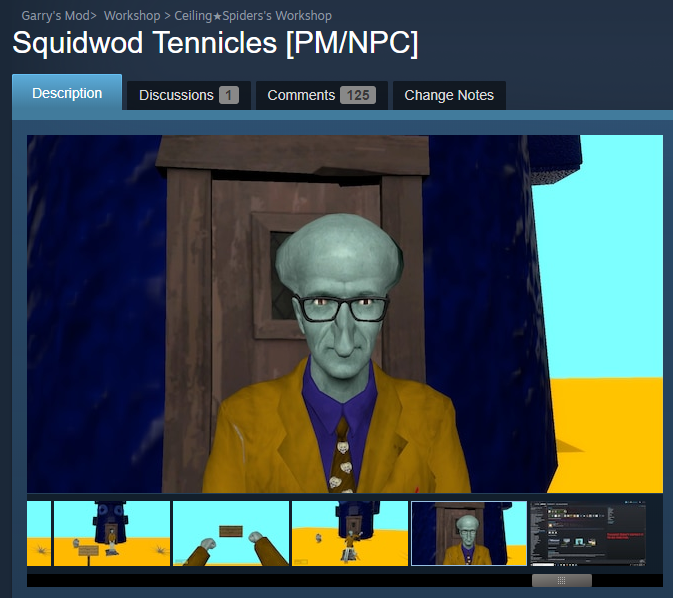 Kent Sheely on X: the gmod steam workshop is a real Giving Tree   / X