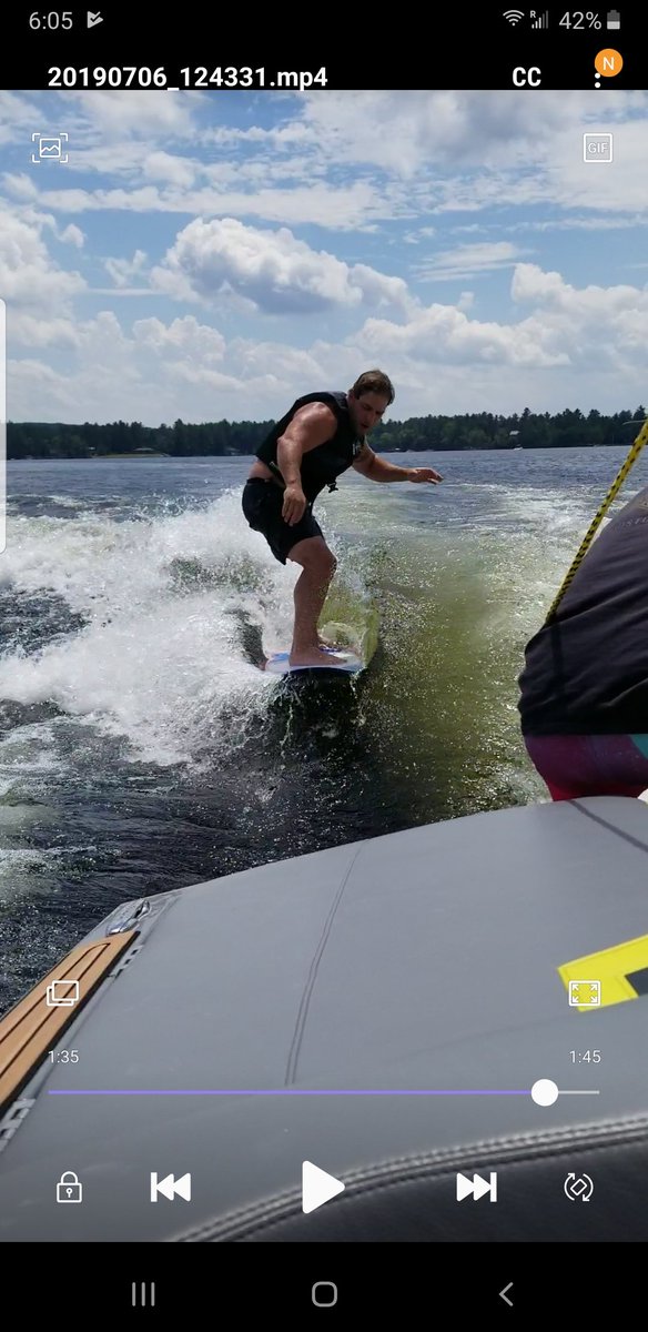 MJWINZ's tweet photo. Learned how to wake surf today! So lucky! https://t.co/IkO2QKpXtx