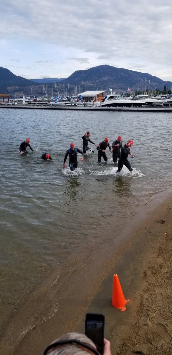triathlonbc's tweet photo. Race action is underway @kelownaappletri this morning. Wonderful day for a #BCChamps race!! https://t.co/HQuUFNYaMB
