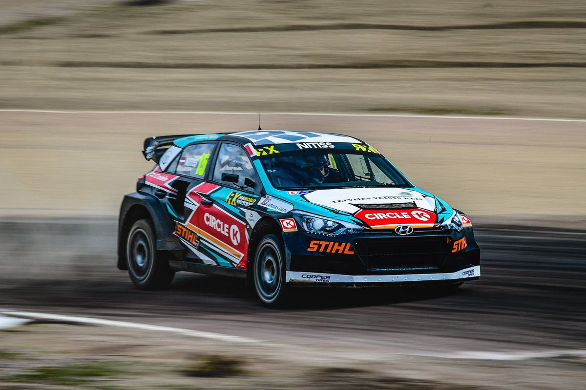 GronholmRX's tweet photo. From dead last after the nasty roll in #Q1, it was #RNitiss shining at the end of #TheMagicWeeknd finishing 3rd in #TheFinal. Battleful finals bit #NGronholm more this time around with two punctures and 5sec penalty for cutting the corner, making him 5th at the end! #GRXTaneco https://t.co/r3634cTB9c