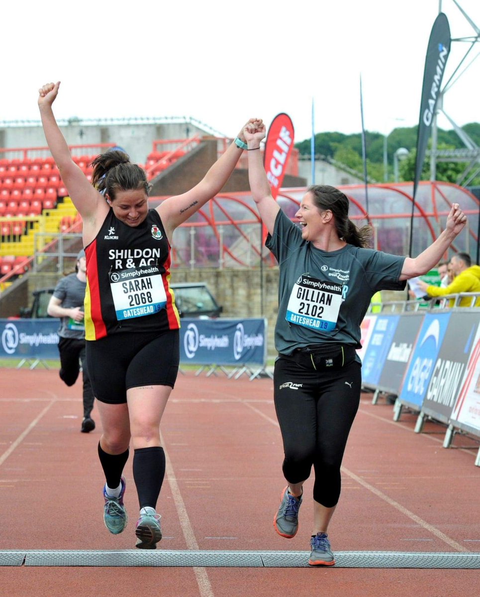OfficialSRAC's tweet photo. Happy birthday Sarah, and well done on completing the Gateshead 10K! https://t.co/t8ljZJWC4B