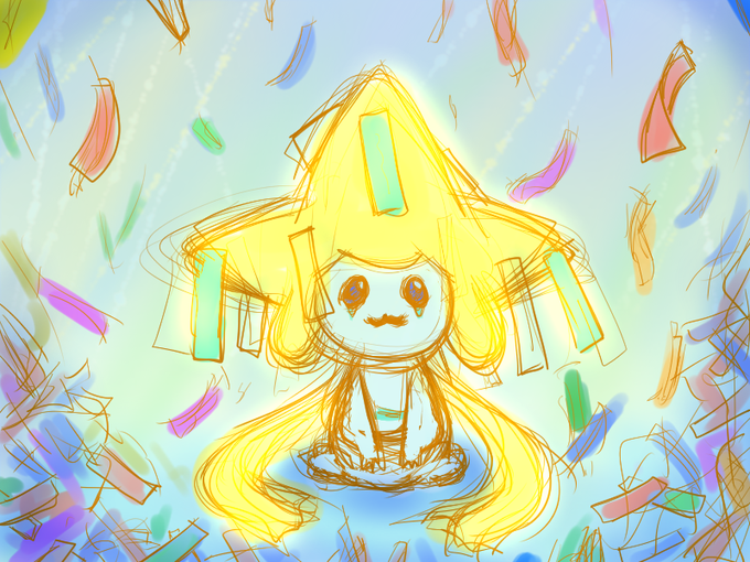 ジラーチのtwitterイラスト検索結果 古い順