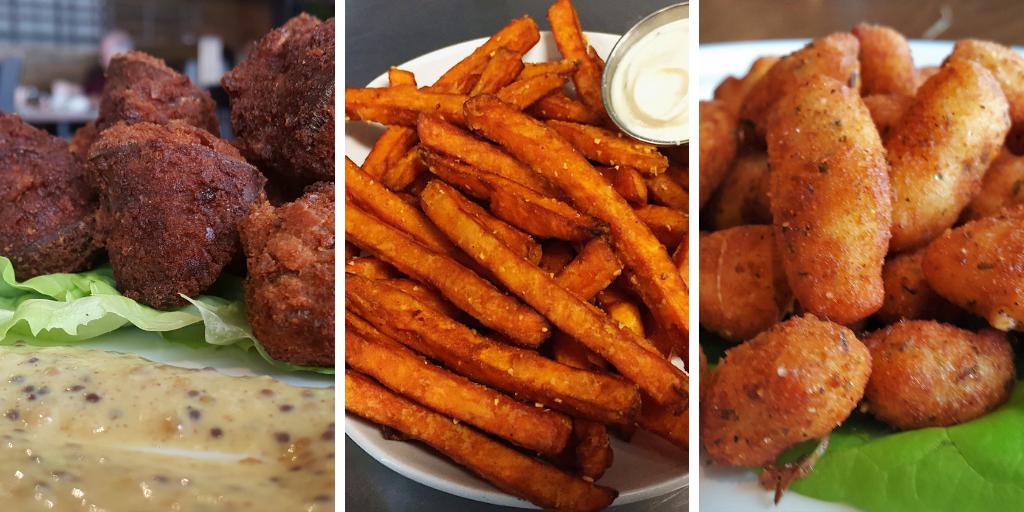 Debrazzini Sausage Pretzel Bites, Sweet Potato Fries or Spiced Pop Cheese Curds, which will you choose? 
#appetizers #starters #delish #yummyinmytummy #ohya #goodeats #ottawarestaurants #ottcity