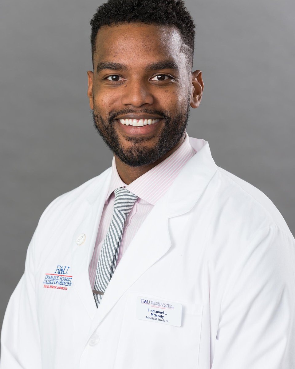 NationalMedAssn's tweet photo. Today, we highlight M.D. candidate, Emmanuel McNeely @MannyMacMed, for our #NMASpotlightSunday. Please click on the link below to learn more about our honoree of the day! Congratulations! https://t.co/S8FrxWWBlX https://t.co/FgSxTaJes5
